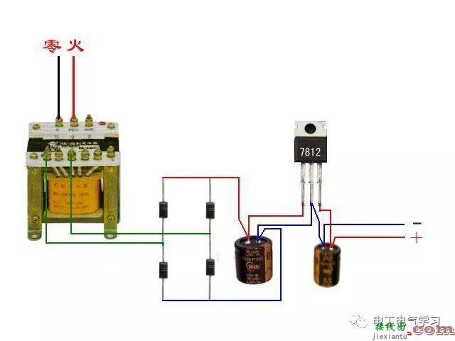 非常完整的开关和电机与断路器电热偶电表的接线图大全  第63张