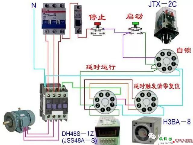 开关接线图断路器、接触器控制回路接线图  第104张