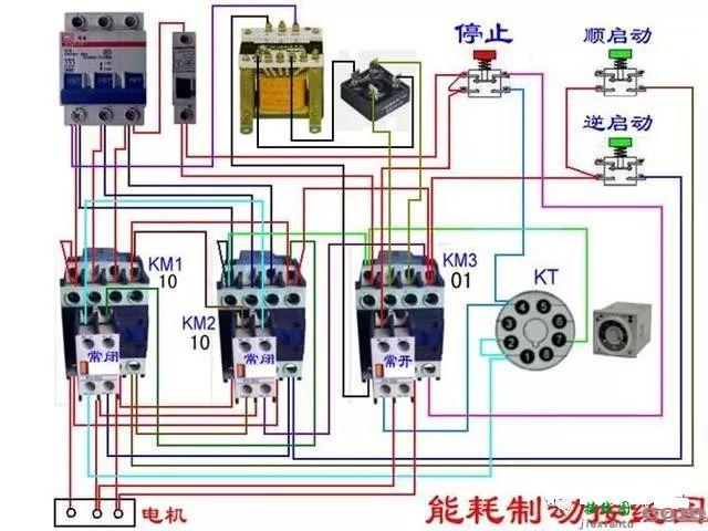 开关接线图断路器、接触器控制回路接线图  第106张