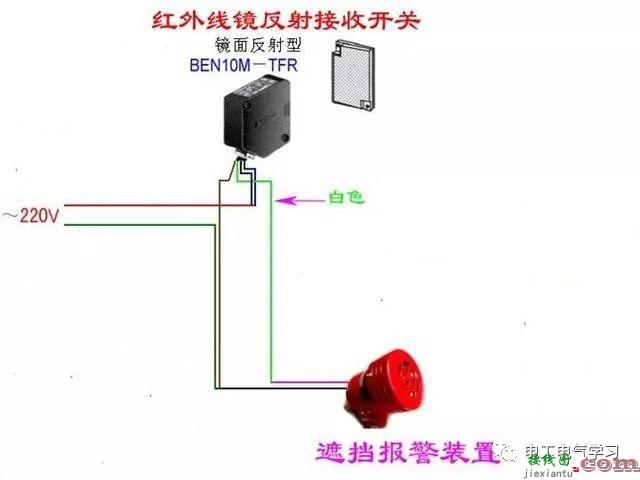 非常完整的开关和电机与断路器电热偶电表的接线图大全  第69张