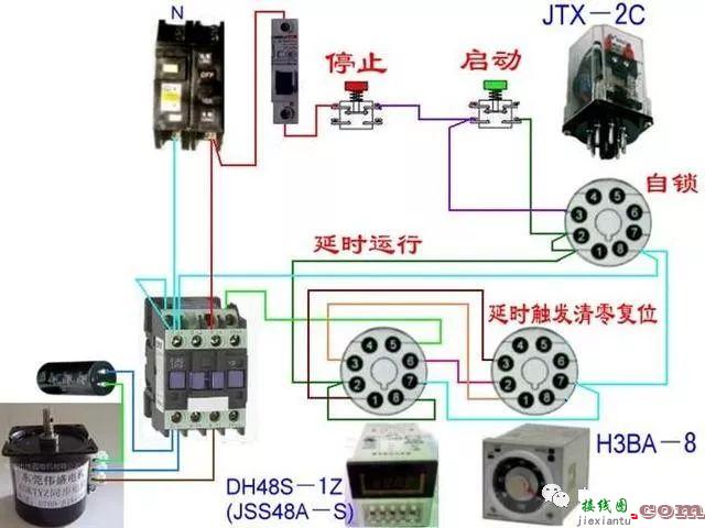 开关接线图断路器、接触器控制回路接线图  第112张