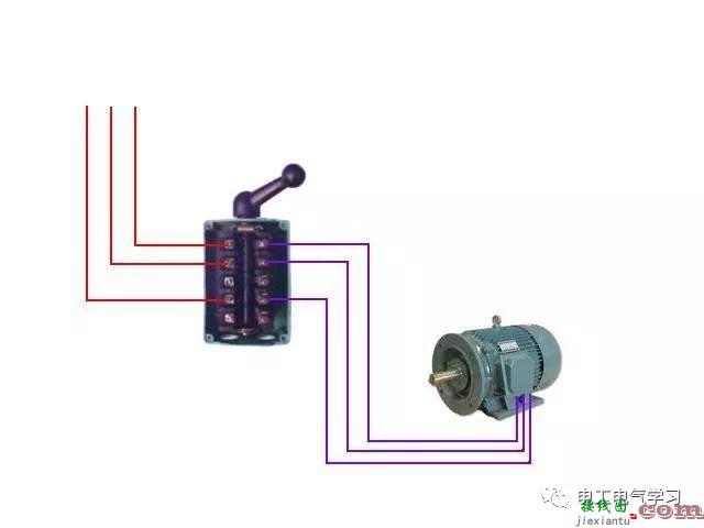 非常完整的开关和电机与断路器电热偶电表的接线图大全  第75张