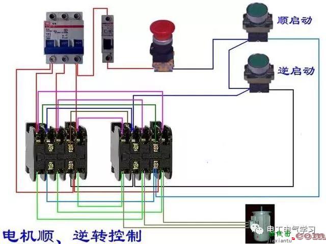 非常完整的开关和电机与断路器电热偶电表的接线图大全  第101张