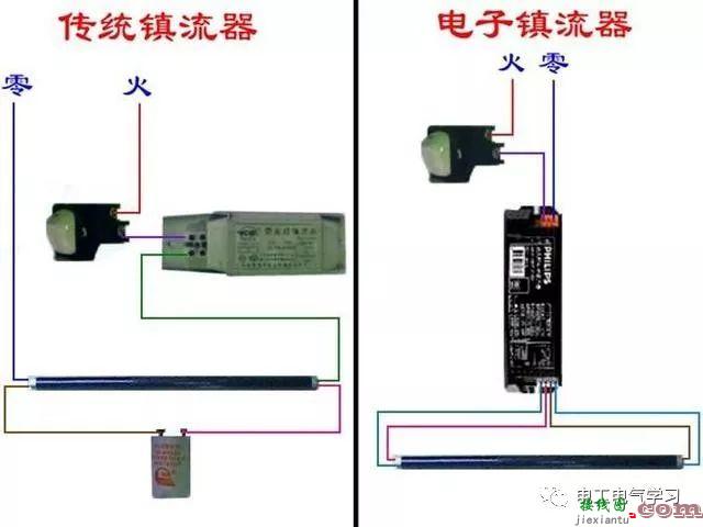 非常完整的开关和电机与断路器电热偶电表的接线图大全  第122张