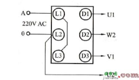 倒顺开关单相电机正反转接线图  第3张