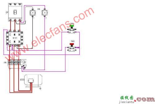 泰交流接触器与热继电器接线图  第1张