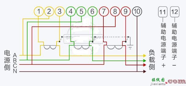 电表接线图_家用电表接线图  第2张