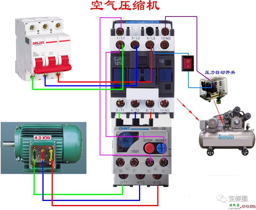 详解112例电气实物接线图  第66张