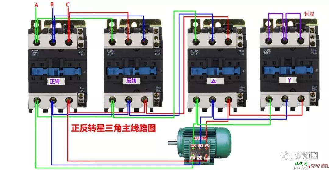 详解112例电气实物接线图  第99张