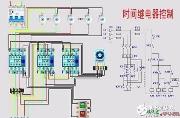 三相异步电动机接线图和接线方法_三相电机接线图_三相电机接线图实物图  第2张