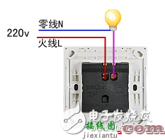 单联开关接线图解、单控和双控开关的区别与接线图  第4张