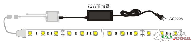 led灯带怎么接线_led灯带安装接线图解  第3张