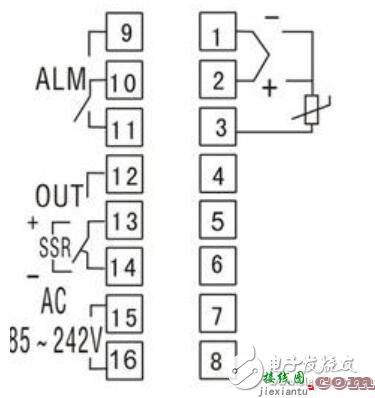 温控仪怎么接线图解法  第1张