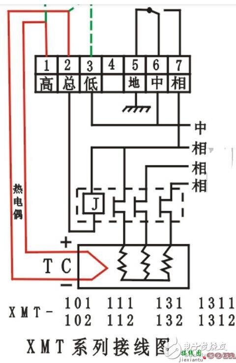 温控仪怎么接线图解法  第2张