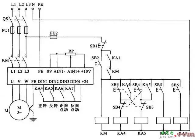 盘点了一些各类电气控制接线图、电子元件工作原理图以及其他的电路  第25张