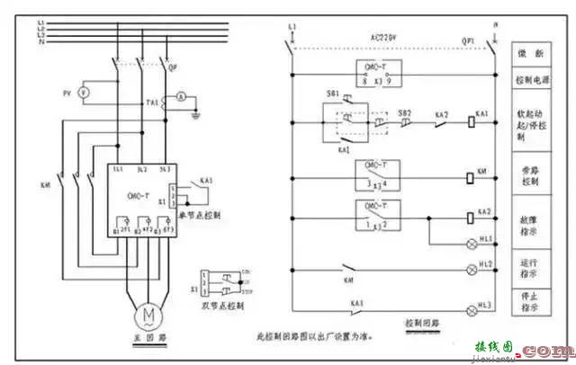 电机软启动器接线图实例分析  第11张