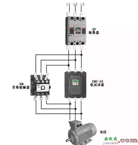 电机软启动器接线图实例分析  第8张
