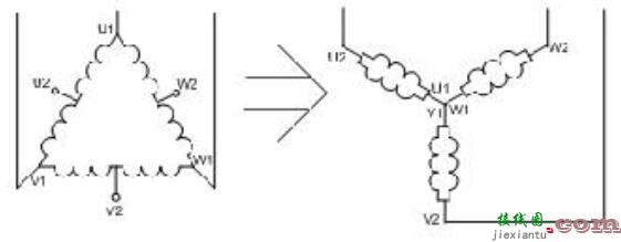 双速电机6根线怎么接_双速电机实物接线图  第1张