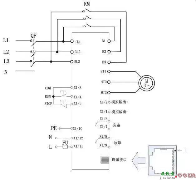 电机软启动器接线图实例分析  第15张