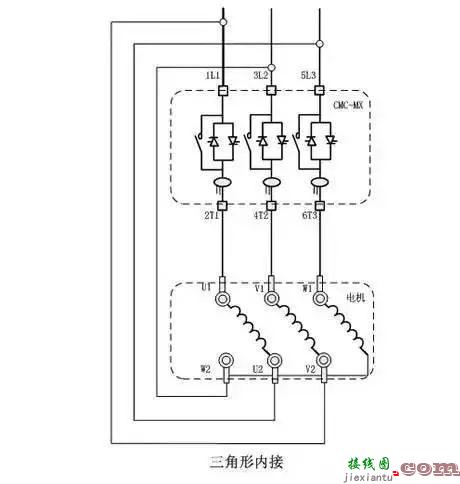 电机软启动器接线图实例分析  第13张