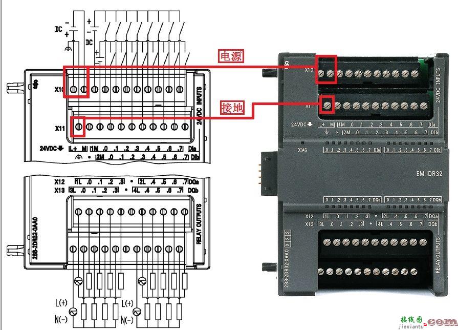 S7-200smart系列plc接线大全  第22张