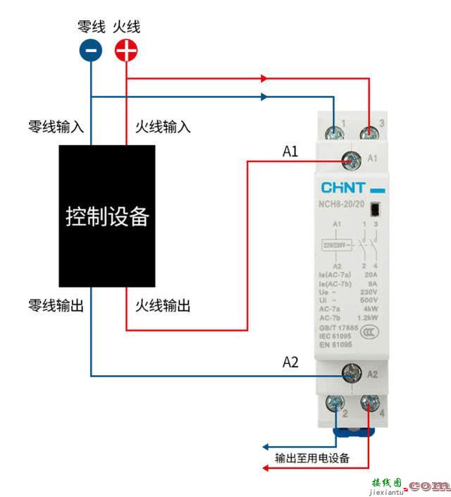 交流接触器接线图_直流接触器接线图解_接触器的应用  第9张