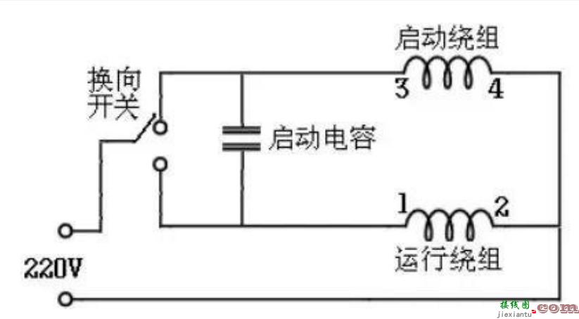 干货|单相电机电容接线图及接法讲解  第8张