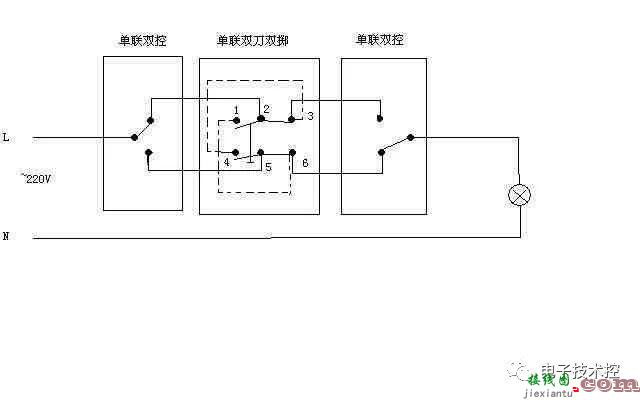 常用公式、单双控开关、电表、断路器接触器接线图  第18张