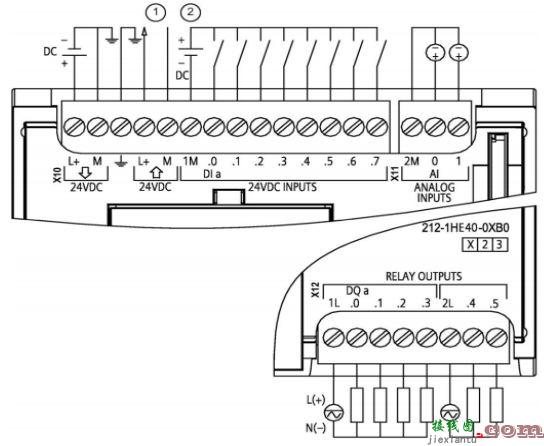 S7-1200系列PLC全套接线图分享  第5张
