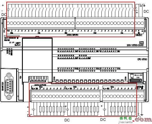 S7-200的介绍和S7-200 CPU的输入,输出接线图  第5张