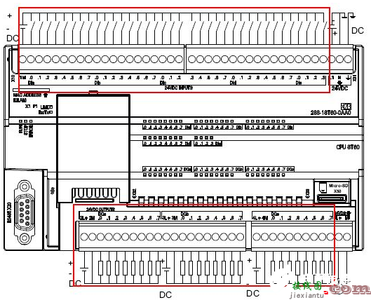 西门子S7-200smart系列plc接线图  第6张