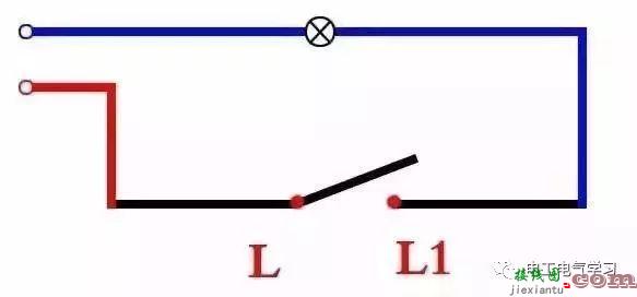 讲解电灯单控接法及原理、单开单控和多开单控开关  第2张