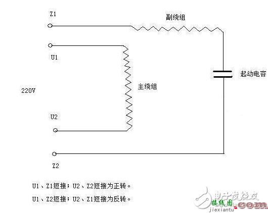 单相电机接线柱接法_三相电机接线柱怎么接_3个或6个电机接线柱怎么接  第1张