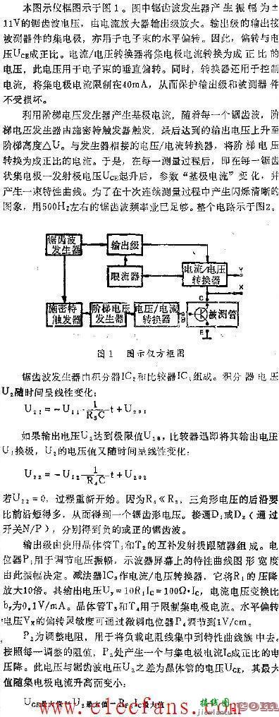 NPN型和PNP型半导体元件特性曲线图示仪  第1张