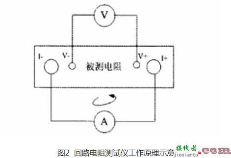 回路电阻测试仪接线及其原理图  第3张