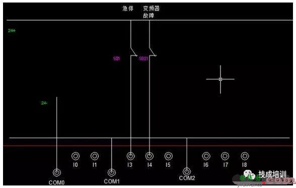 PLC的输入信号及NPN与PNP逻辑的接线与实现  第2张