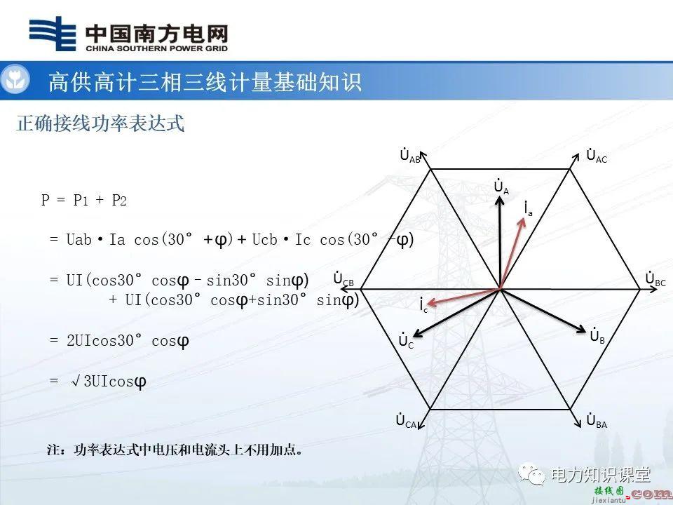 高供高计三相三线计量基础知识  高供高计三相三线接线错误分析 第6张