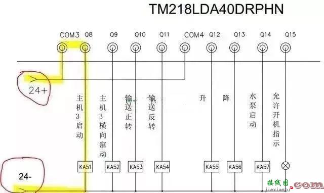 零基础学PLC 手册到图纸实现输入和输出接线  第3张