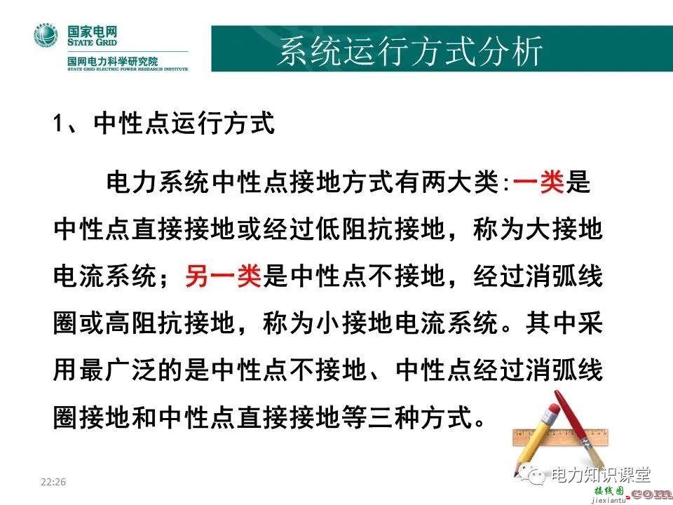 常见电网的接线方式及其特点 电力系统中性点运行方式  第34张