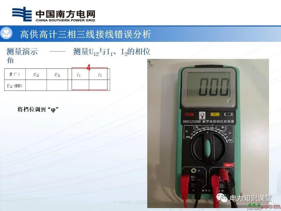 高供高计三相三线计量基础知识  高供高计三相三线接线错误分析 第32张