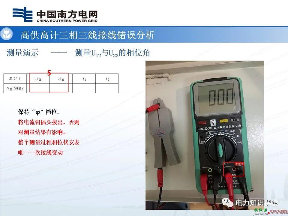 高供高计三相三线计量基础知识  高供高计三相三线接线错误分析 第35张