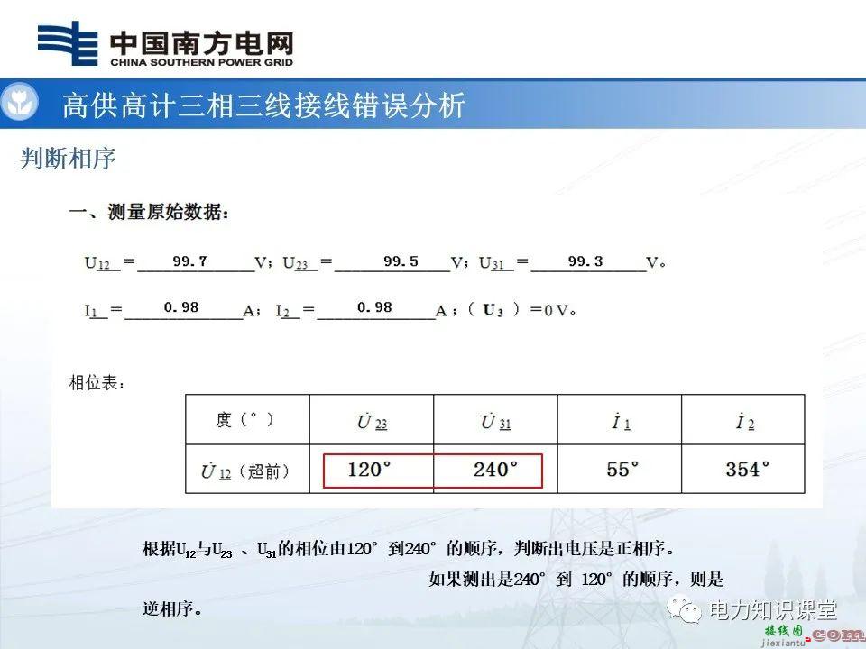 高供高计三相三线计量基础知识  高供高计三相三线接线错误分析 第39张