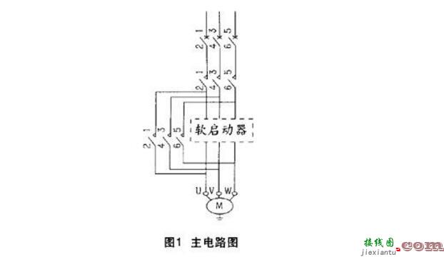 软启动器工作原理与主电路图_软启动器接线实物图  第1张