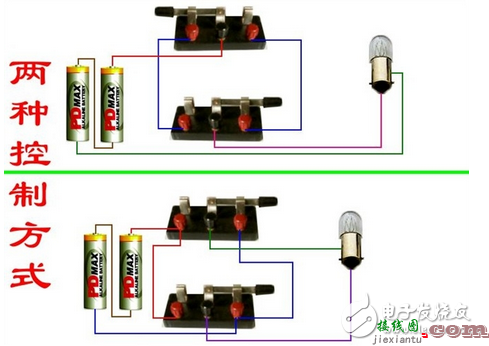 电工基本常识：电工常见电路接线大全_电工常用符号_电工口诀  第5张