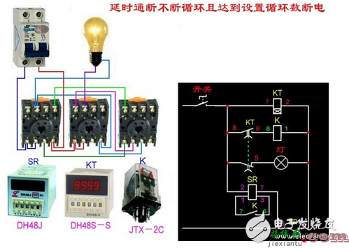 电工基本常识：电工常见电路接线大全_电工常用符号_电工口诀  第8张