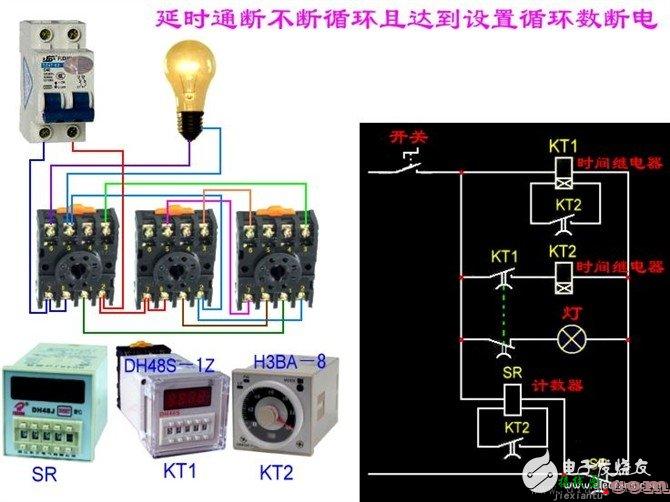 更多电工接线图 - 电工基本常识：电工常见电路接线大全_电工常用符号_电工口诀  第1张