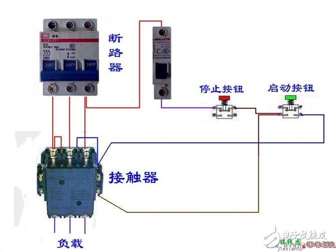 更多电工接线图 - 电工基本常识：电工常见电路接线大全_电工常用符号_电工口诀  第17张