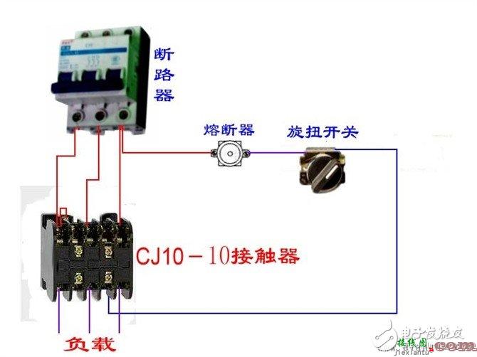 更多电工接线图 - 电工基本常识：电工常见电路接线大全_电工常用符号_电工口诀  第25张