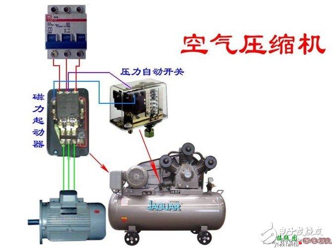 更多电工接线图 - 电工基本常识：电工常见电路接线大全_电工常用符号_电工口诀  第41张