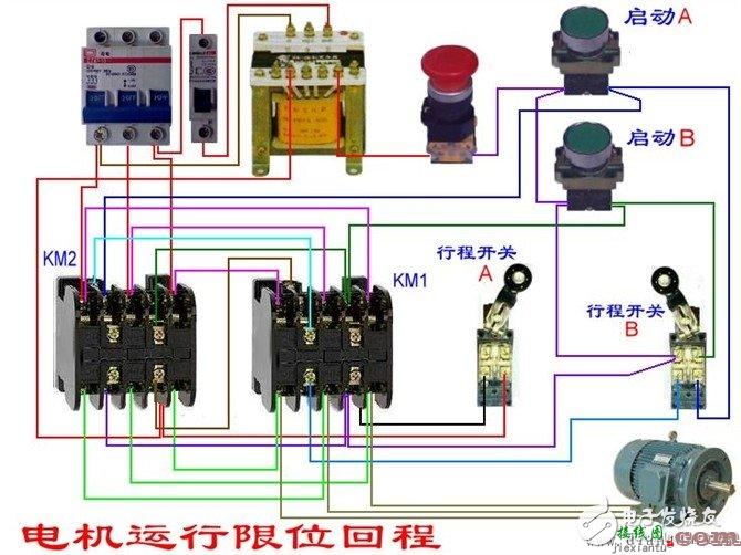 更多电工接线图 - 电工基本常识：电工常见电路接线大全_电工常用符号_电工口诀  第56张